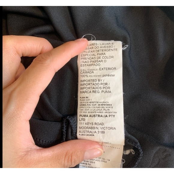 Puma Dress Womens S Small Black Fair Days And Fairways Performance Pockets Golf - Picture 11 of 14